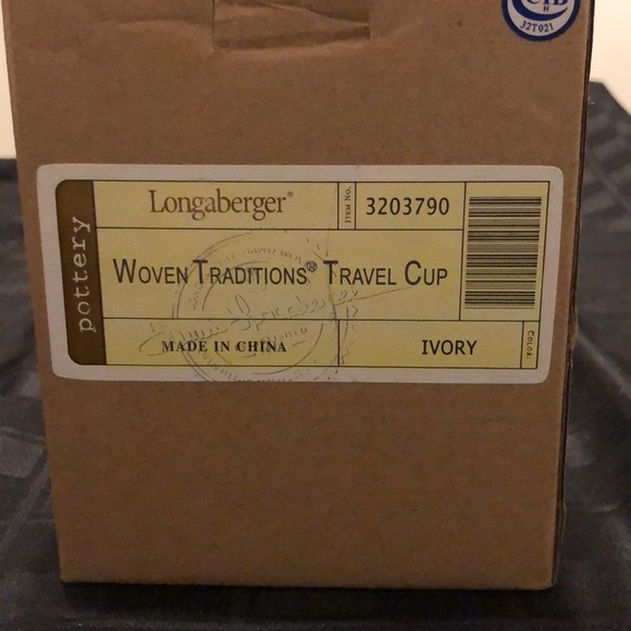 ⭐️LONGABERGER TRAVEL CUP⭐️ - Picture 11 of 12